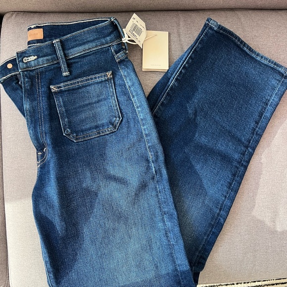 NWT Mother Patch Pocket High Waist Jeans - Picture 2 of 5
